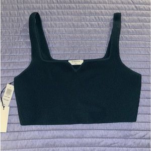 Aritzia - Babaton Sculpt Knit Notch Tank